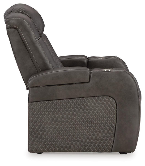 Fyne-Dyme Power Recliner - Bill's Discount Center (Bradenton, FL)