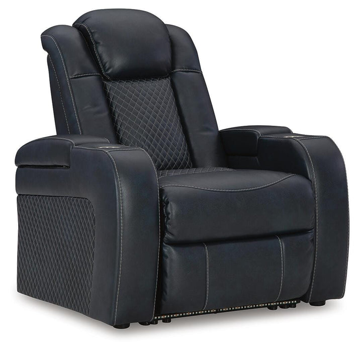 Fyne-Dyme Power Recliner - Bill's Discount Center (Bradenton, FL)