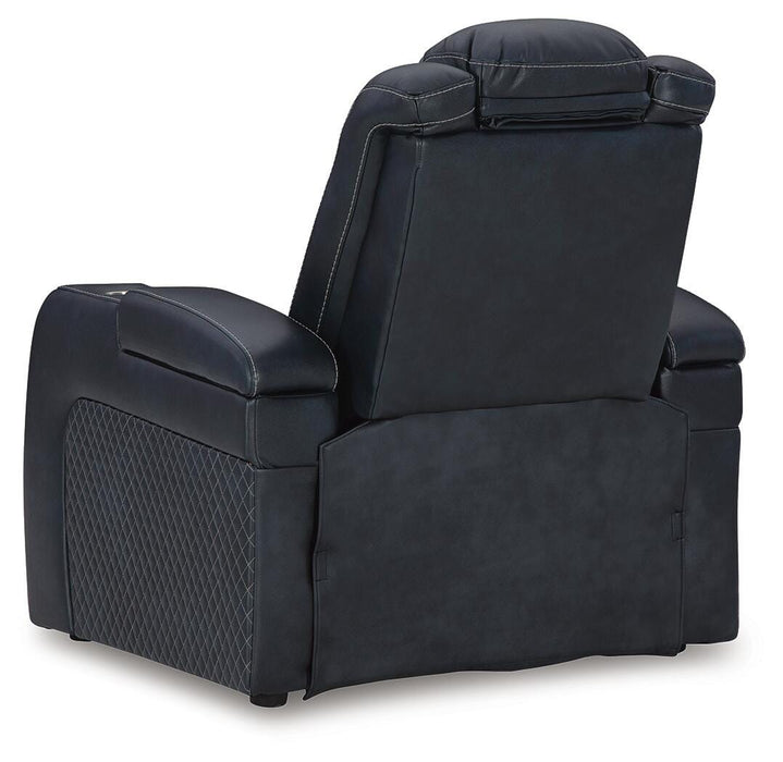 Fyne-Dyme Power Recliner - Bill's Discount Center (Bradenton, FL)