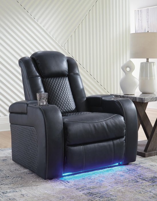 Fyne-Dyme Power Recliner - Bill's Discount Center (Bradenton, FL)