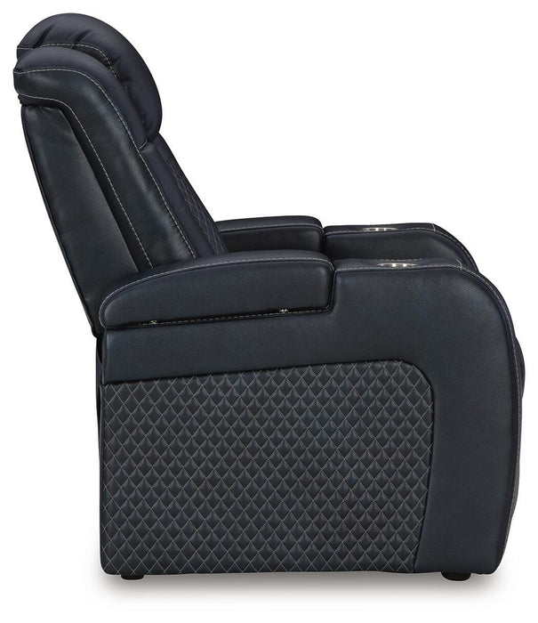 Fyne-Dyme Power Recliner - Bill's Discount Center (Bradenton, FL)
