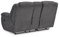 Foreside Reclining Loveseat with Console - Bill's Discount Center (Bradenton, FL)