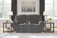 Foreside Reclining Loveseat with Console - Bill's Discount Center (Bradenton, FL)