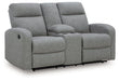 Gauntlet Reclining Loveseat with Console - Bill's Discount Center (Bradenton, FL)