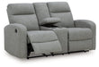 Gauntlet Reclining Loveseat with Console - Bill's Discount Center (Bradenton, FL)