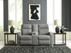 Gauntlet Reclining Loveseat with Console - Bill's Discount Center (Bradenton, FL)
