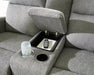 Gauntlet Reclining Loveseat with Console - Bill's Discount Center (Bradenton, FL)