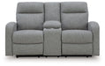 Gauntlet Reclining Loveseat with Console - Bill's Discount Center (Bradenton, FL)