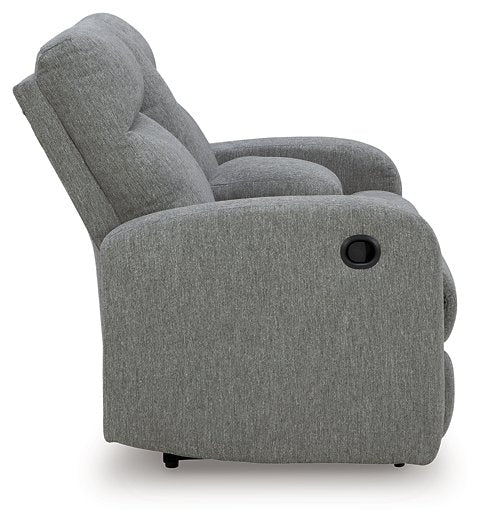 Gauntlet Reclining Loveseat with Console - Bill's Discount Center (Bradenton, FL)