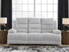 Rhines Falls Power Reclining Sofa with Drop Down Table - Bill's Discount Center (Bradenton, FL)