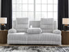 Rhines Falls Power Reclining Sofa with Drop Down Table - Bill's Discount Center (Bradenton, FL)