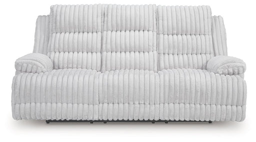 Rhines Falls Power Reclining Sofa with Drop Down Table - Bill's Discount Center (Bradenton, FL)