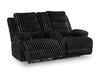 Rhine Falls Reclining Loveseat with Console - Bill's Discount Center (Bradenton, FL)