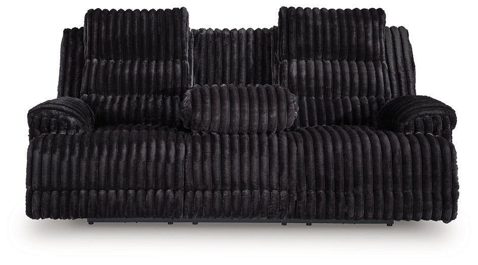 Rhine Falls Power Reclining Sofa with Drop Down Table - Bill's Discount Center (Bradenton, FL)
