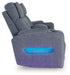 Studio Cave Power Reclining Loveseat with Console - Bill's Discount Center (Bradenton, FL)
