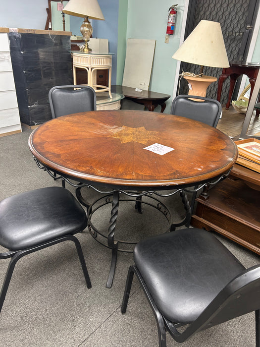 Used Table with 4 Chairs