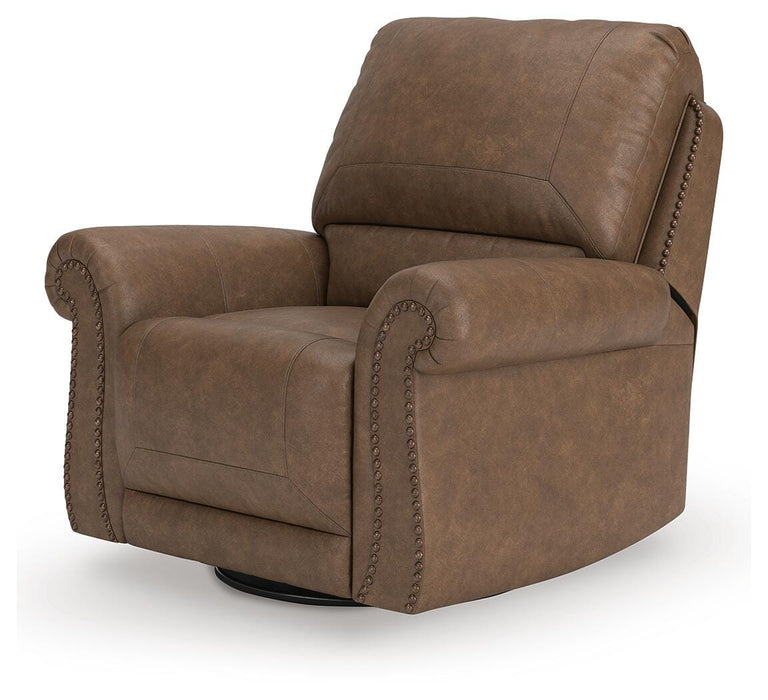 Chasemore Swivel Glider Recliner - Bill's Discount Center (Bradenton, FL)