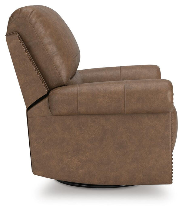 Chasemore Swivel Glider Recliner - Bill's Discount Center (Bradenton, FL)