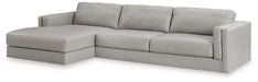 Amiata Sectional with Chaise - Bill's Discount Center (Bradenton, FL)