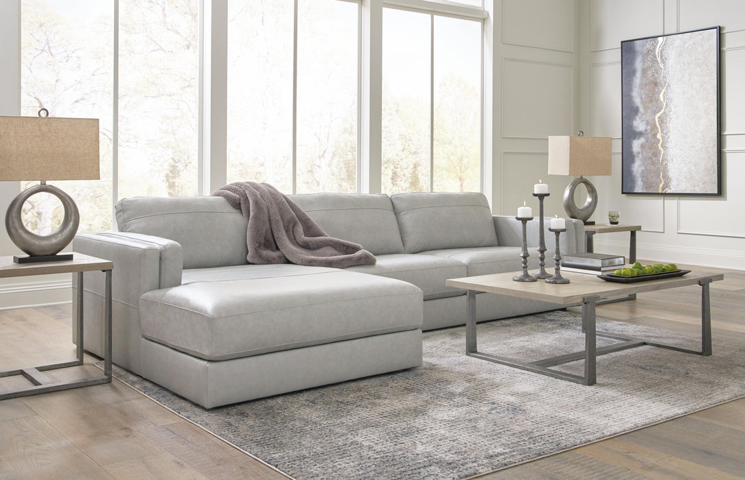 Amiata Sectional with Chaise - Bill's Discount Center (Bradenton, FL)