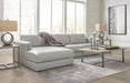 Amiata Sectional with Chaise - Bill's Discount Center (Bradenton, FL)