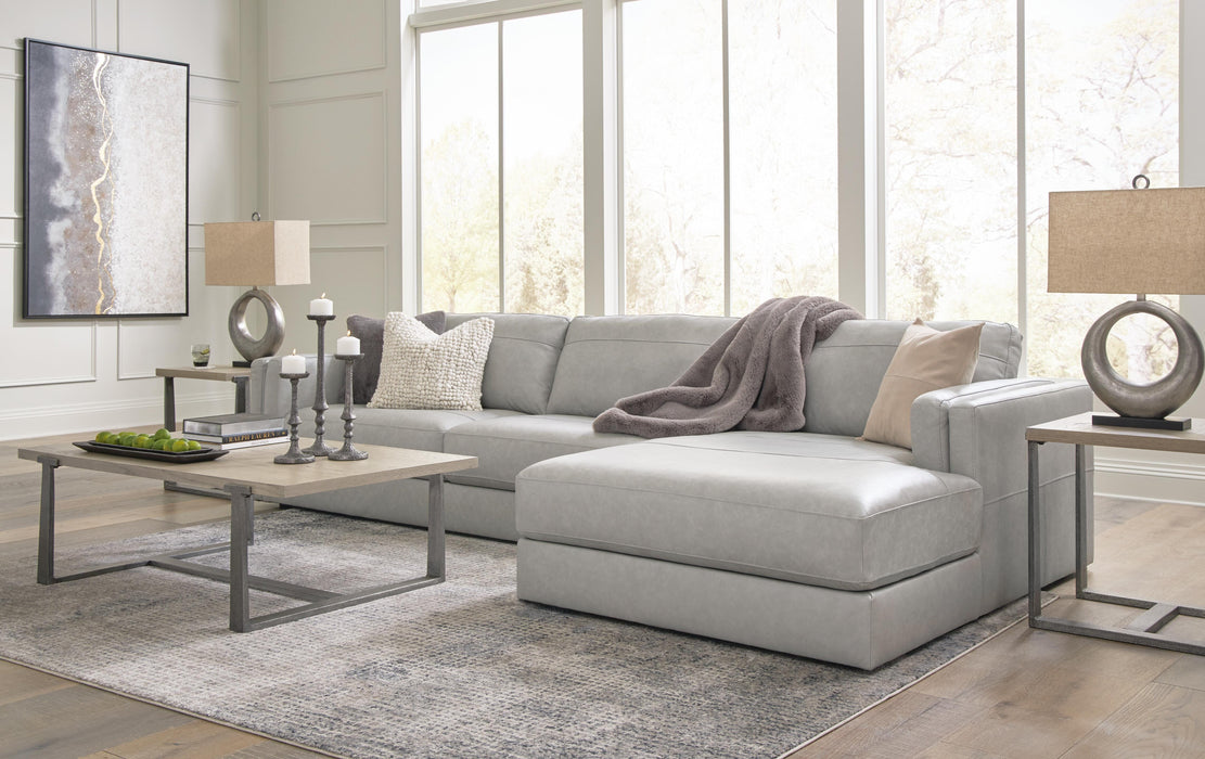 Amiata Sectional with Chaise - Bill's Discount Center (Bradenton, FL)