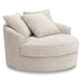 Cuddle Plush Oversized Swivel Accent Chair - Bill's Discount Center (Bradenton, FL)