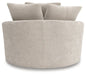Cuddle Plush Oversized Swivel Accent Chair - Bill's Discount Center (Bradenton, FL)
