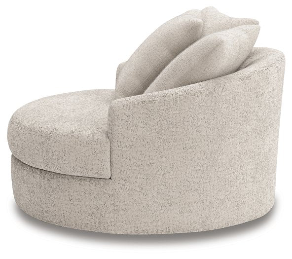 Cuddle Plush Oversized Swivel Accent Chair - Bill's Discount Center (Bradenton, FL)