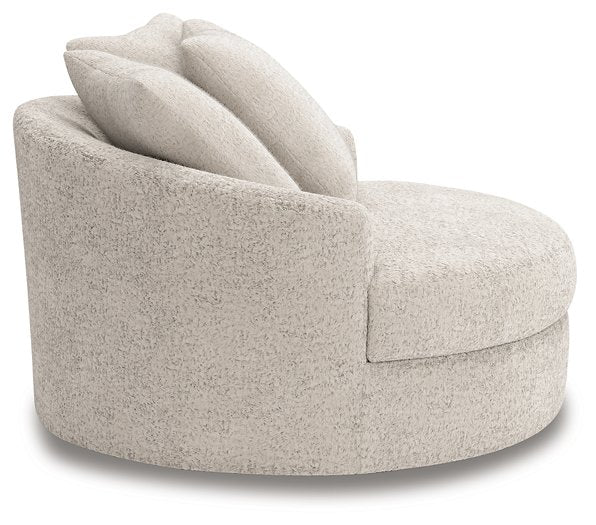 Cuddle Plush Oversized Swivel Accent Chair - Bill's Discount Center (Bradenton, FL)