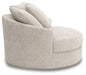 Cuddle Plush Oversized Swivel Accent Chair - Bill's Discount Center (Bradenton, FL)