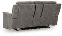Next-Gen DuraPella Power Reclining Loveseat with Console - Bill's Discount Center (Bradenton, FL)
