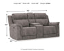 Next-Gen DuraPella Power Reclining Loveseat with Console - Bill's Discount Center (Bradenton, FL)