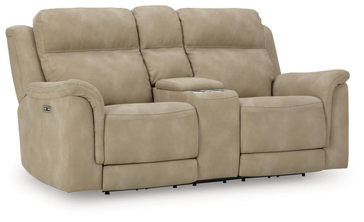 Next-Gen DuraPella Power Reclining Loveseat with Console - Bill's Discount Center (Bradenton, FL)