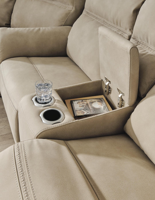 Next-Gen DuraPella Power Reclining Loveseat with Console - Bill's Discount Center (Bradenton, FL)
