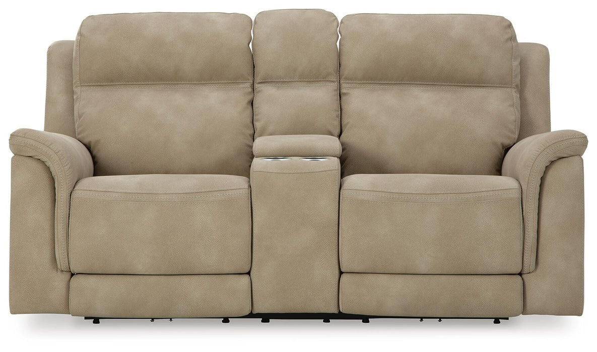 Next-Gen DuraPella Power Reclining Loveseat with Console - Bill's Discount Center (Bradenton, FL)