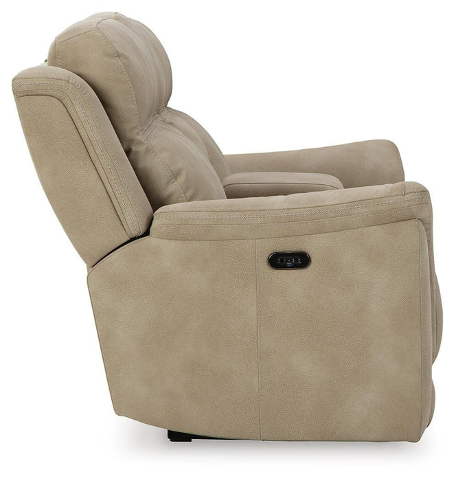 Next-Gen DuraPella Power Reclining Loveseat with Console - Bill's Discount Center (Bradenton, FL)