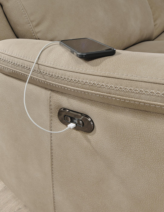 Next-Gen DuraPella Power Reclining Loveseat with Console - Bill's Discount Center (Bradenton, FL)