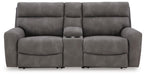 Next-Gen DuraPella Power Reclining Sectional Loveseat with Console - Bill's Discount Center (Bradenton, FL)