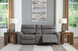 Next-Gen DuraPella Power Reclining Sectional Loveseat with Console - Bill's Discount Center (Bradenton, FL)