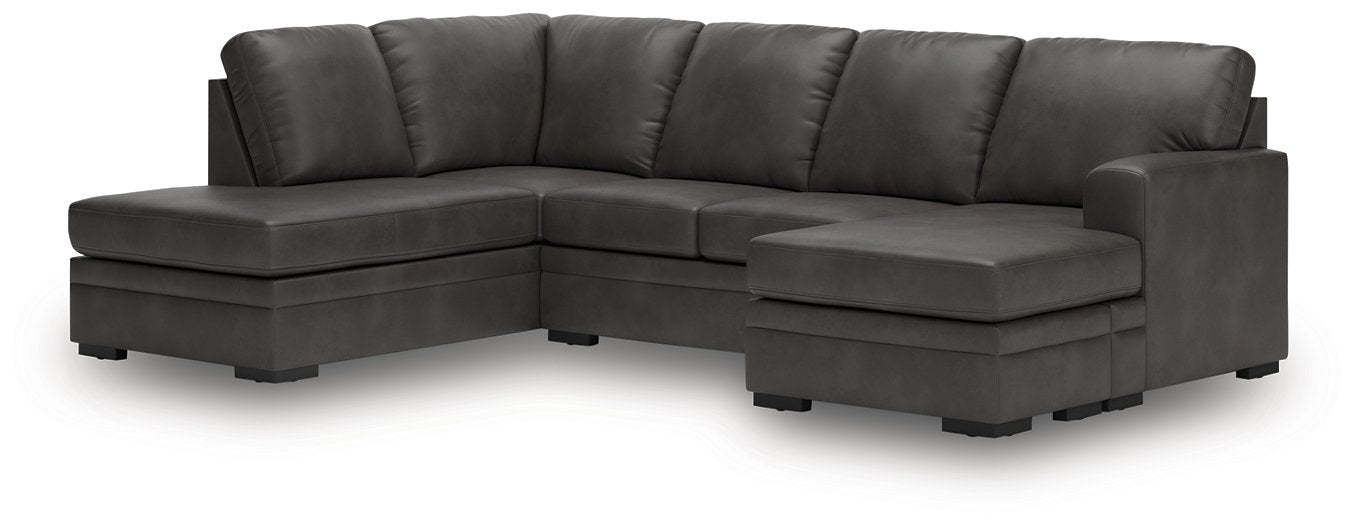 Lofton-Pike Sectional with Chaise - Bill's Discount Center (Bradenton, FL)