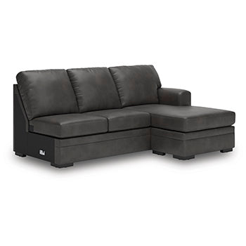 Lofton-Pike Sectional with Chaise - Bill's Discount Center (Bradenton, FL)