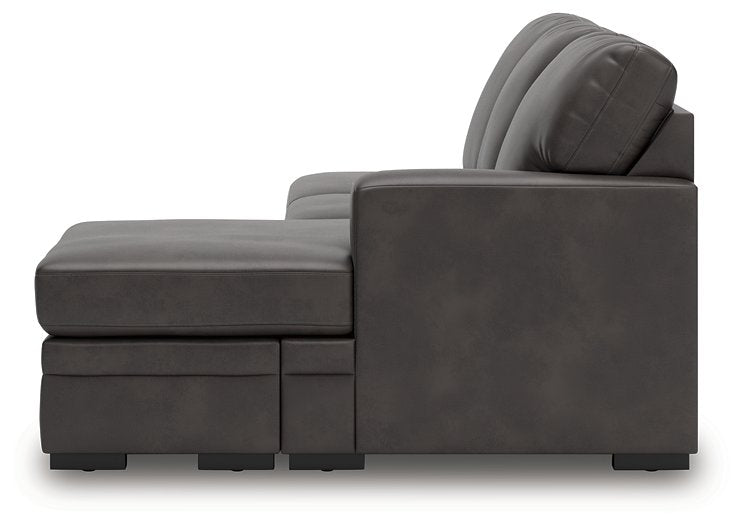 Lofton-Pike Sectional with Chaise - Bill's Discount Center (Bradenton, FL)