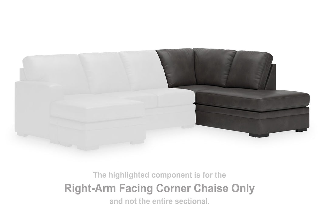 Lofton-Pike Sectional with Chaise - Bill's Discount Center (Bradenton, FL)