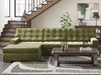 Caspian-Town Sectional with Chaise - Bill's Discount Center (Bradenton, FL)