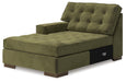 Caspian-Town Sectional with Chaise - Bill's Discount Center (Bradenton, FL)