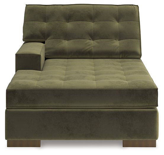 Caspian-Town Sectional with Chaise - Bill's Discount Center (Bradenton, FL)