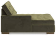 Caspian-Town Sectional with Chaise - Bill's Discount Center (Bradenton, FL)
