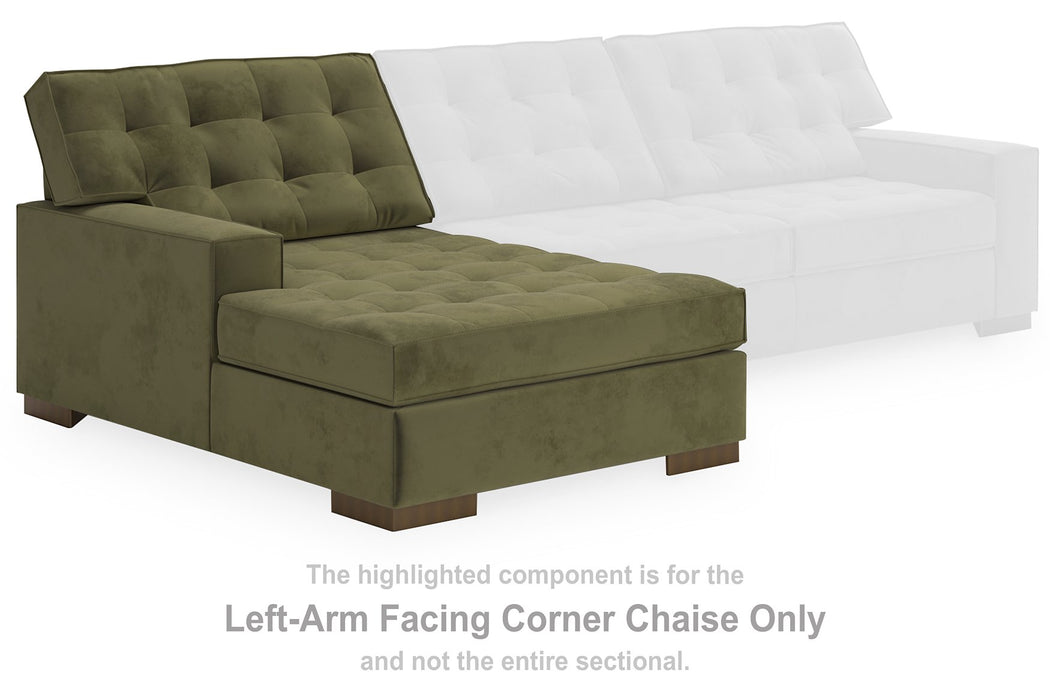 Caspian-Town Sectional with Chaise - Bill's Discount Center (Bradenton, FL)