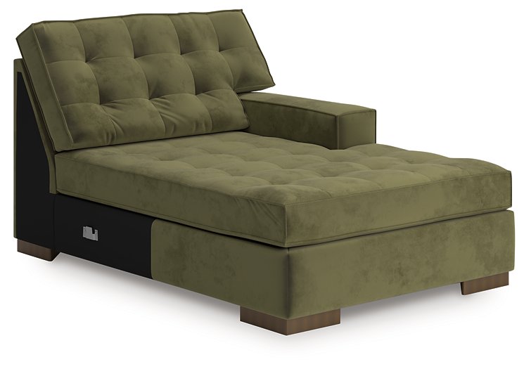 Caspian-Town Sectional with Chaise - Bill's Discount Center (Bradenton, FL)